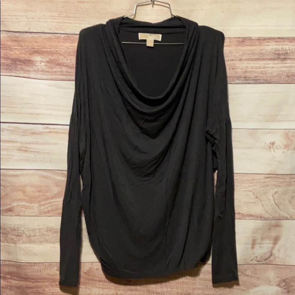Michael Kors Ladies Cowl Neck Long Sleeve Top